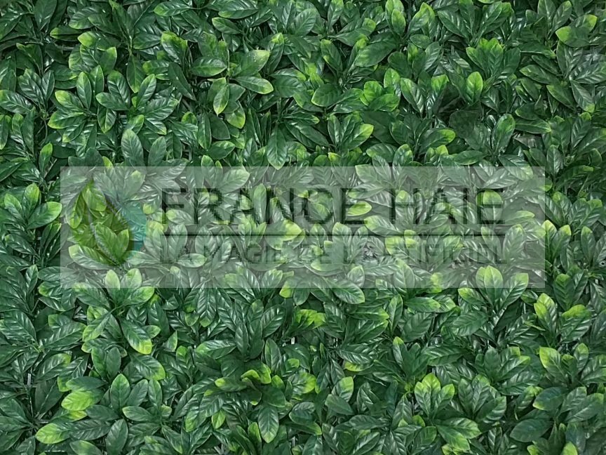 Feuillage Laurier cerise artificiel – Prix à partir de 40 € TTC le m²